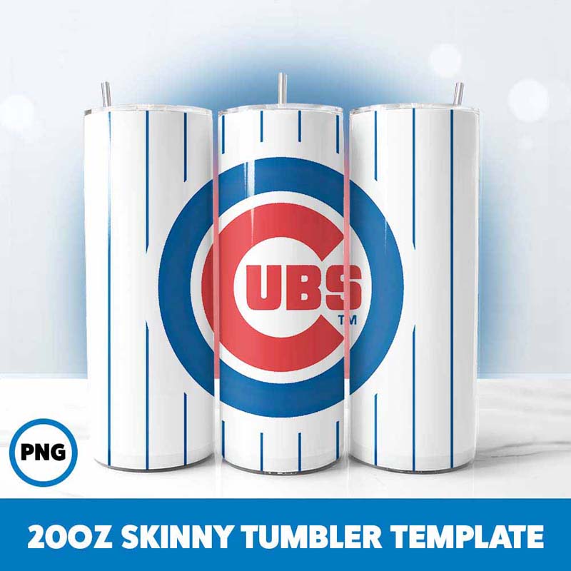 Chicago Cubs 20oz Tumbler Wrap