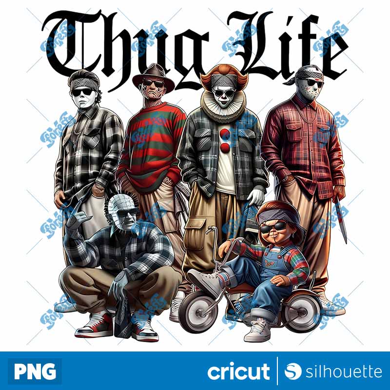 Chicano Thug Life Halloween
Character PNG