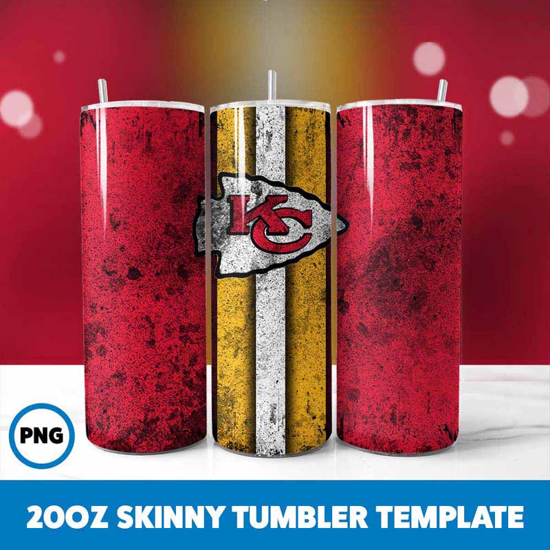 Chiefs Grunge Football Tumbler
Wrap