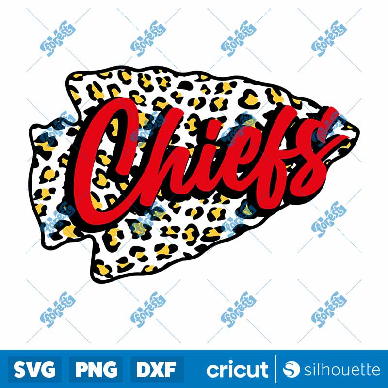 Chiefs Leopard SVG