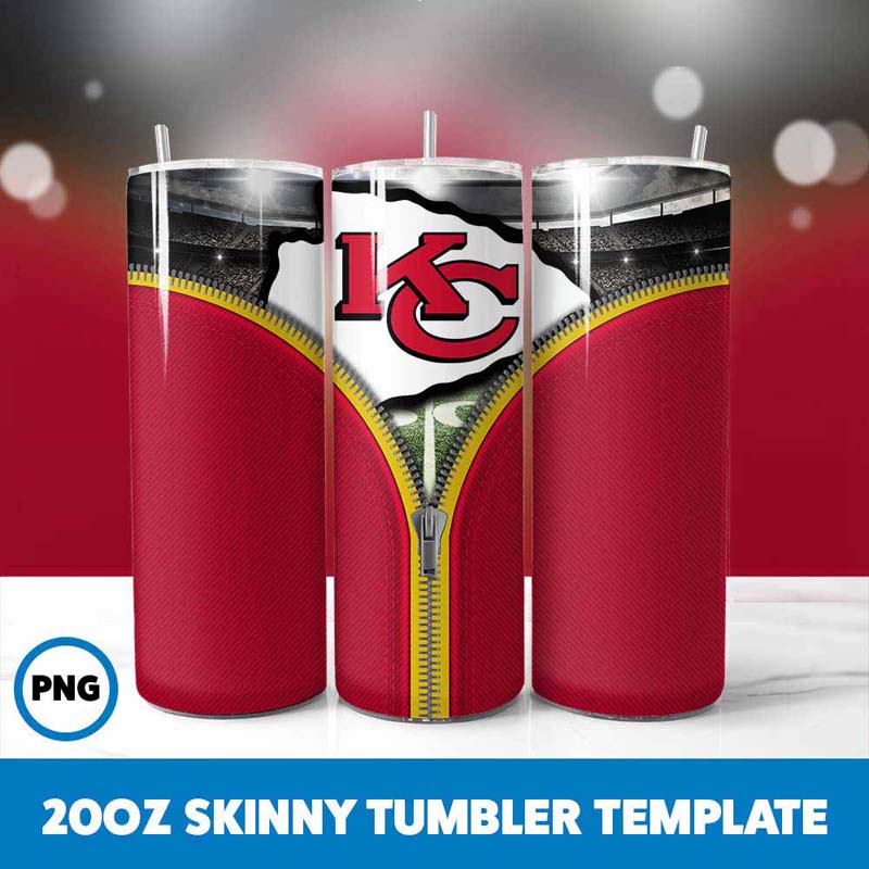 Chiefs Zipper Tumbler Wrap