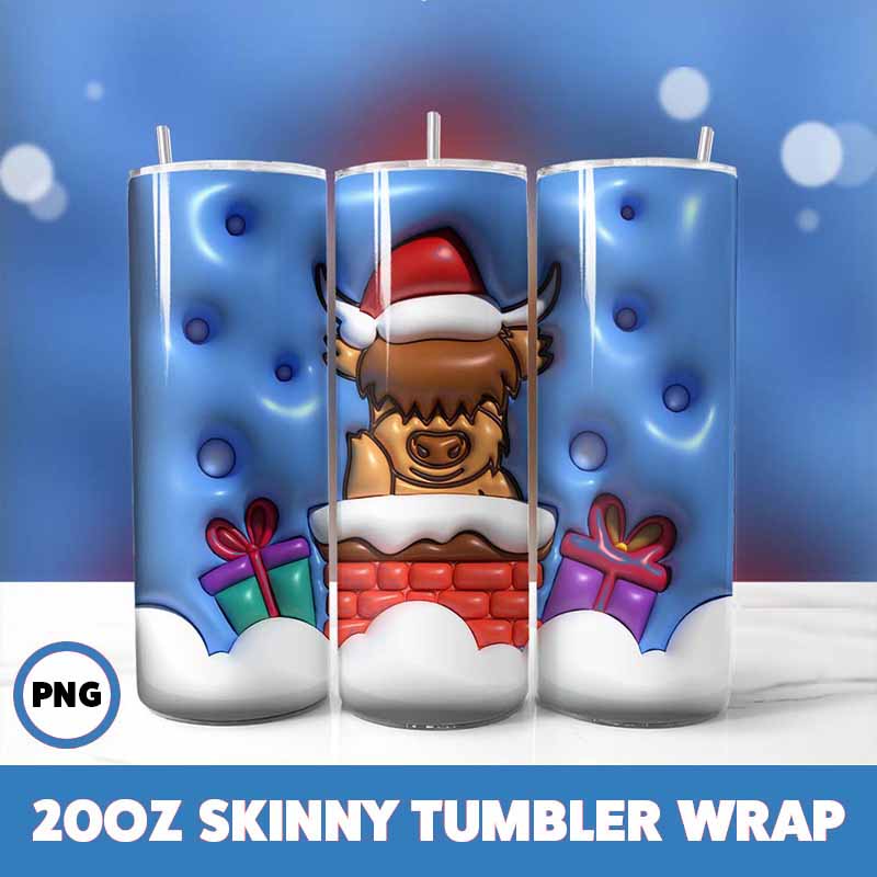 Christmas Tumbler Wrap