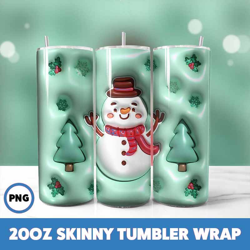 Christmas Tumbler Wrap