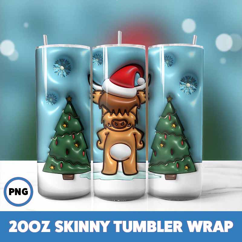 Christmas Tumbler Wrap