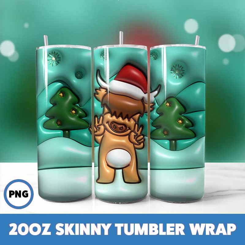 Christmas Tumbler Wrap