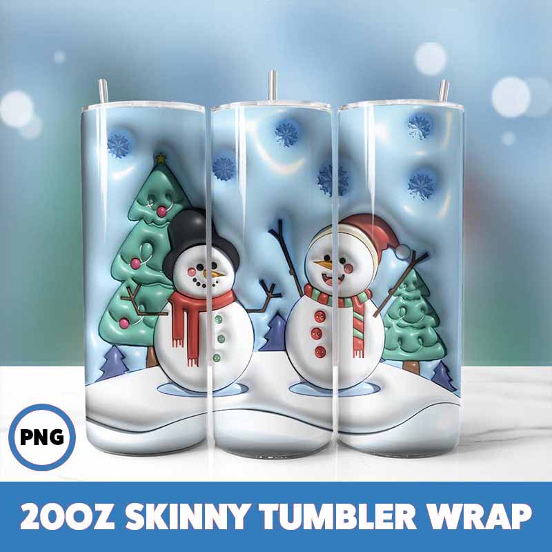 Christmas Tumbler Wrap