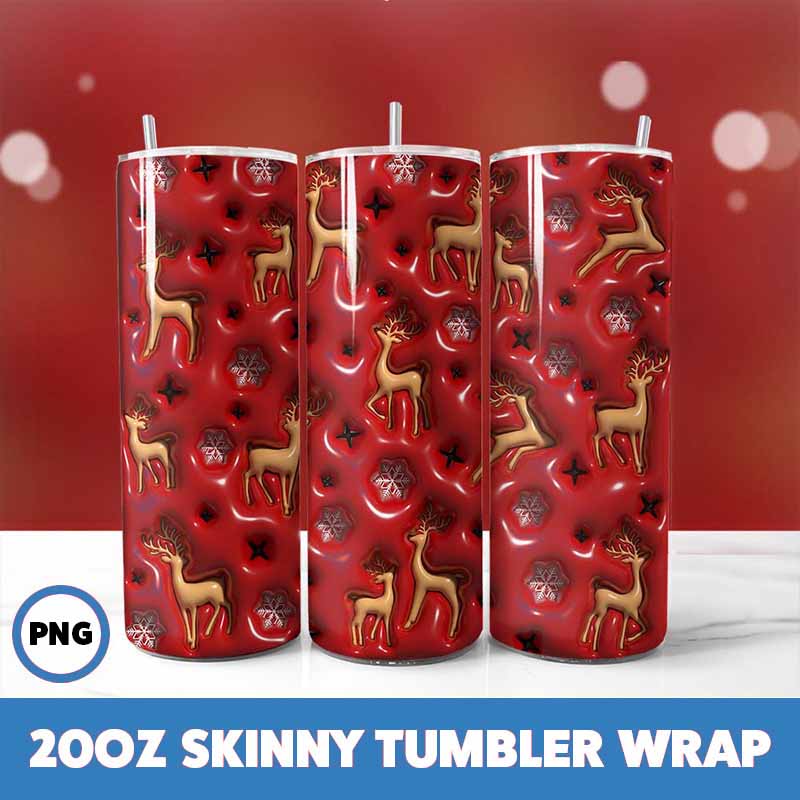 Christmas Tumbler Wrap