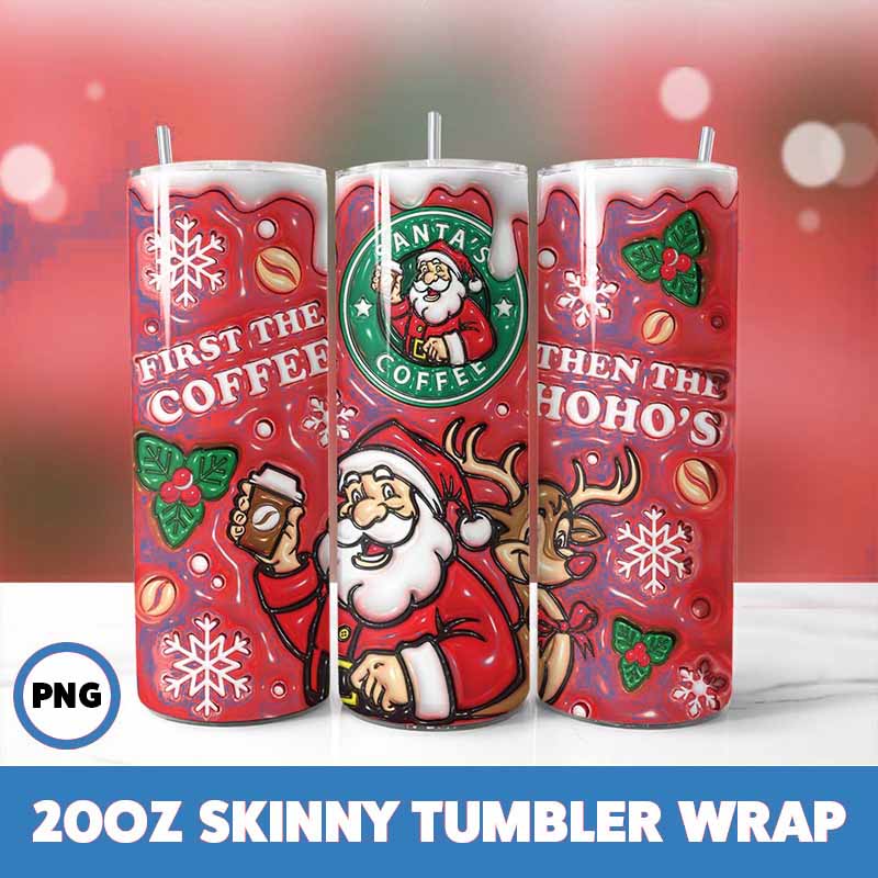 Christmas Tumbler Wrap