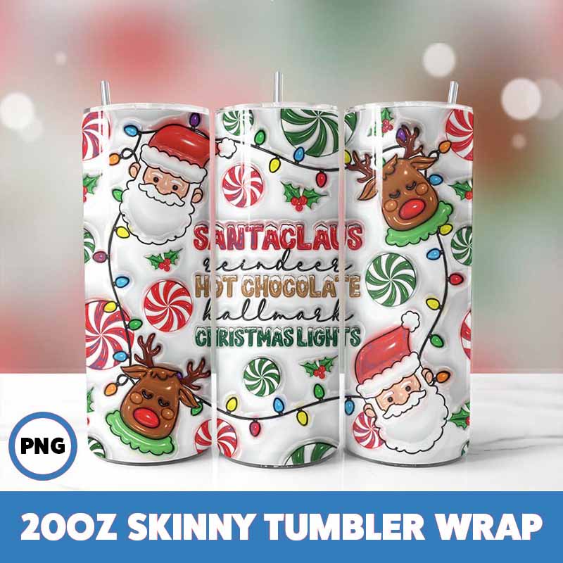 Christmas Tumbler Wrap