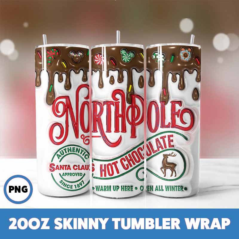 Christmas Tumbler Wrap