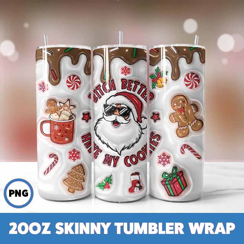 Christmas Tumbler Wrap