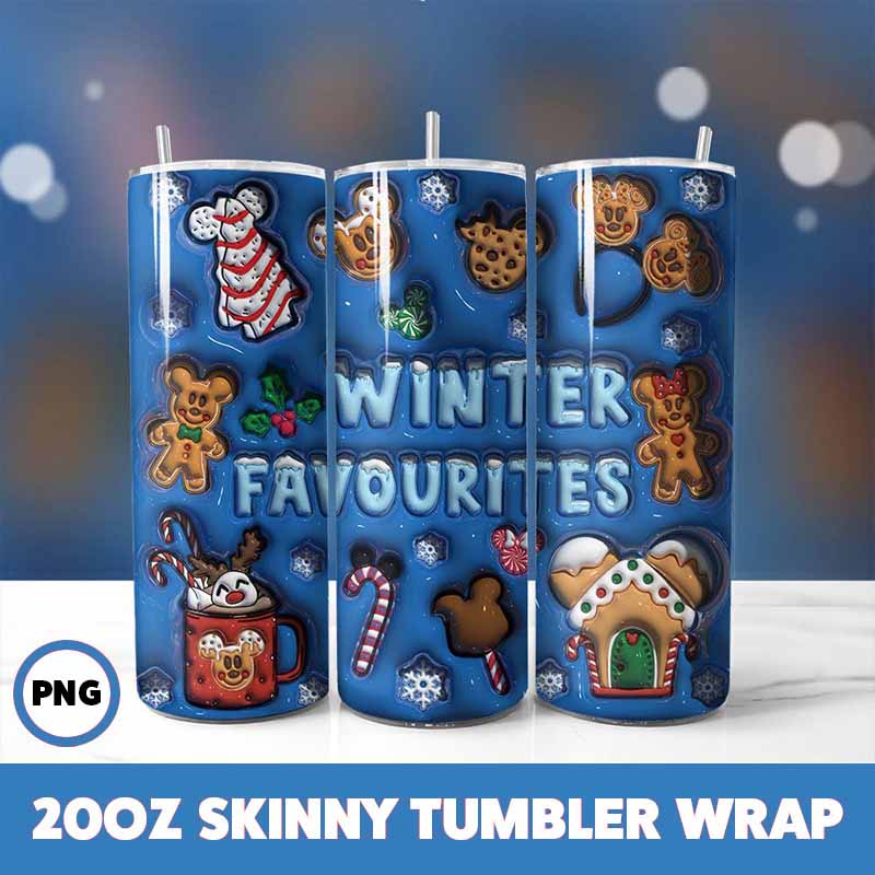 Christmas Tumbler Wrap