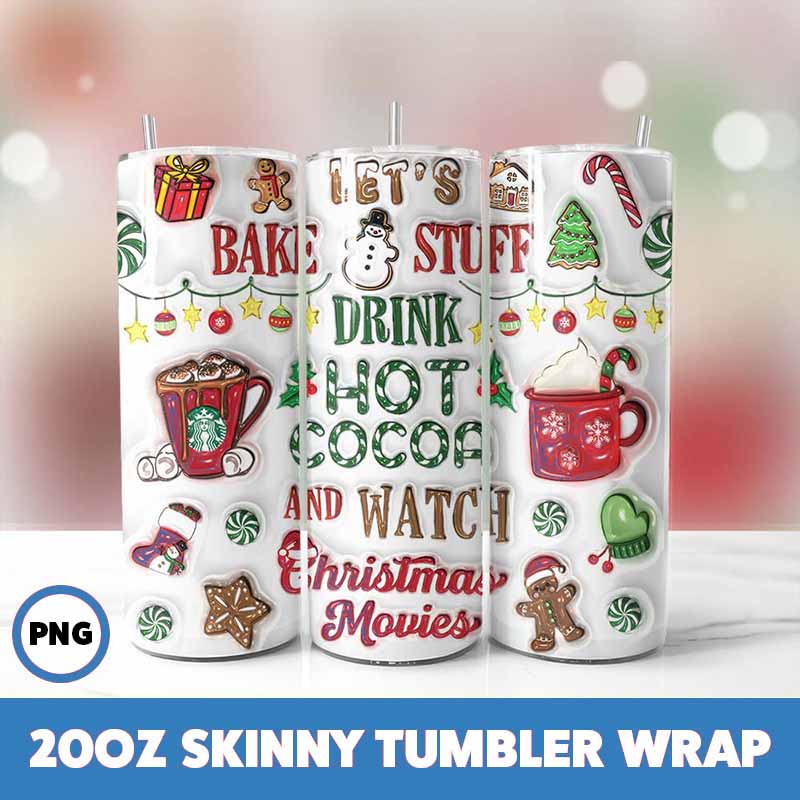 Christmas Tumbler Wrap