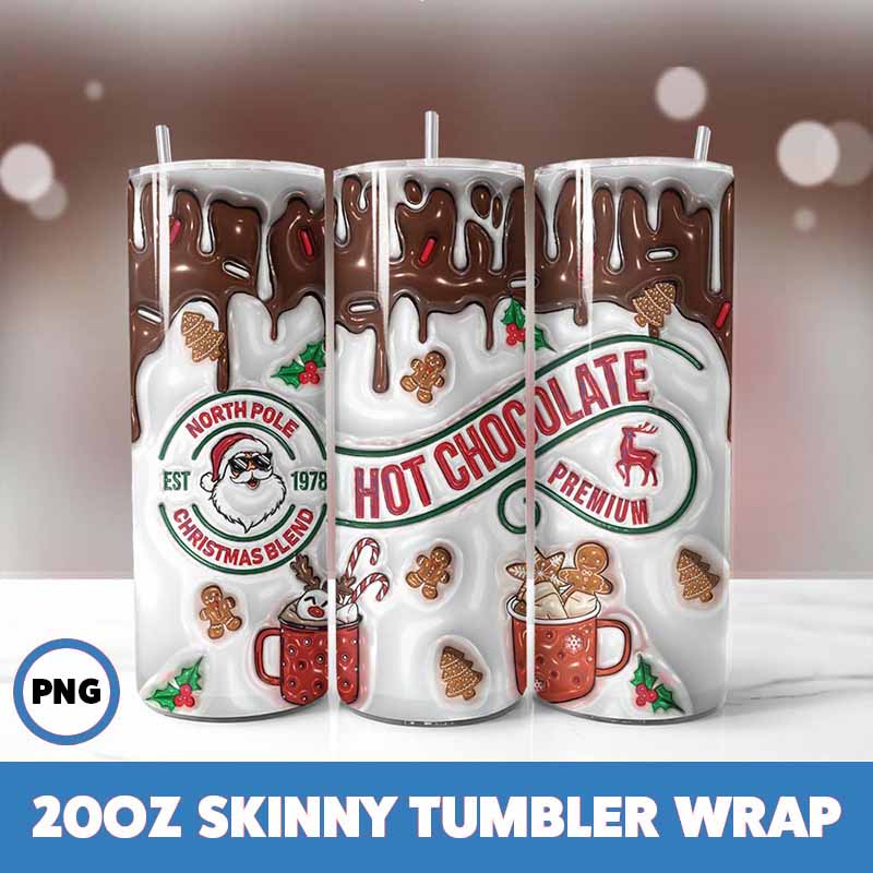 Christmas Tumbler Wrap