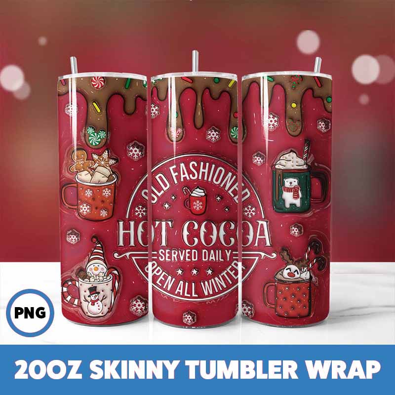 Christmas Tumbler Wrap