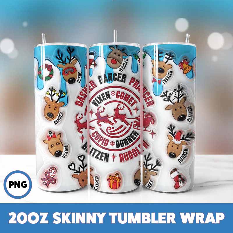 Christmas Tumbler Wrap