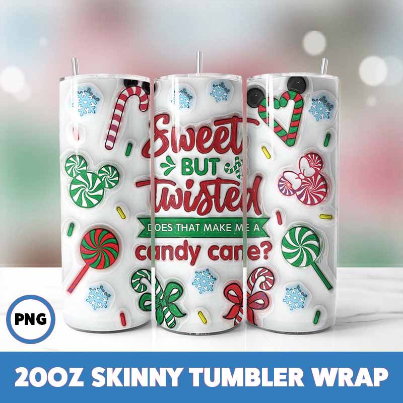 Christmas Tumbler Wrap