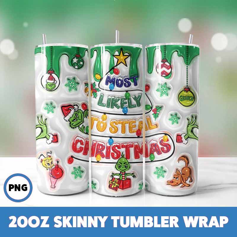 Christmas Tumbler Wrap