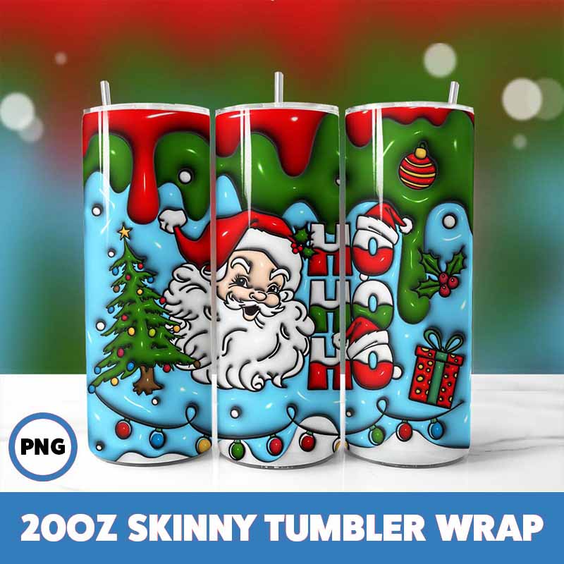 Christmas Tumbler Wrap