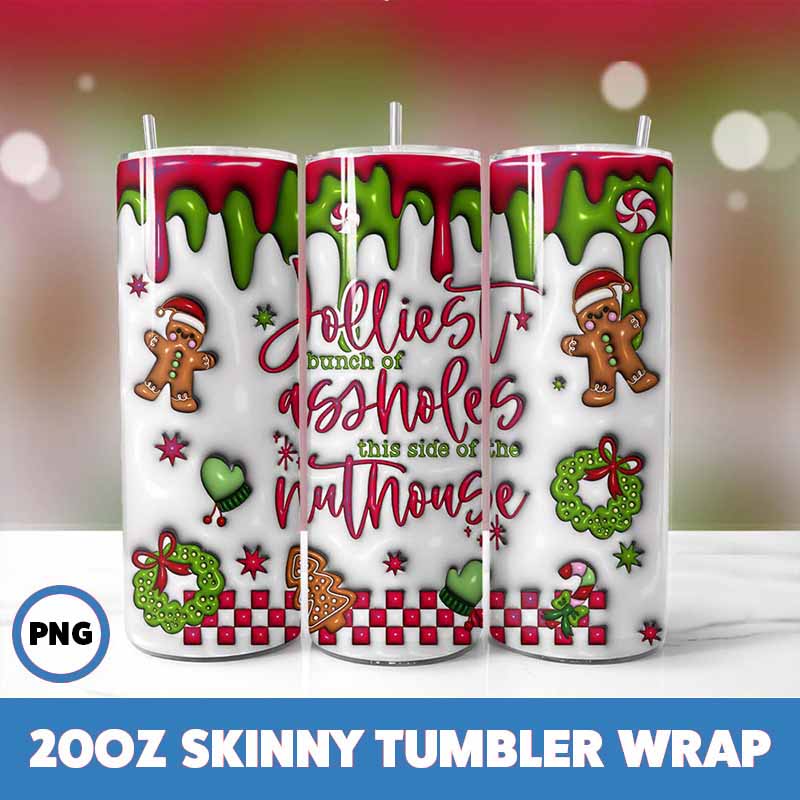 Christmas Tumbler Wrap