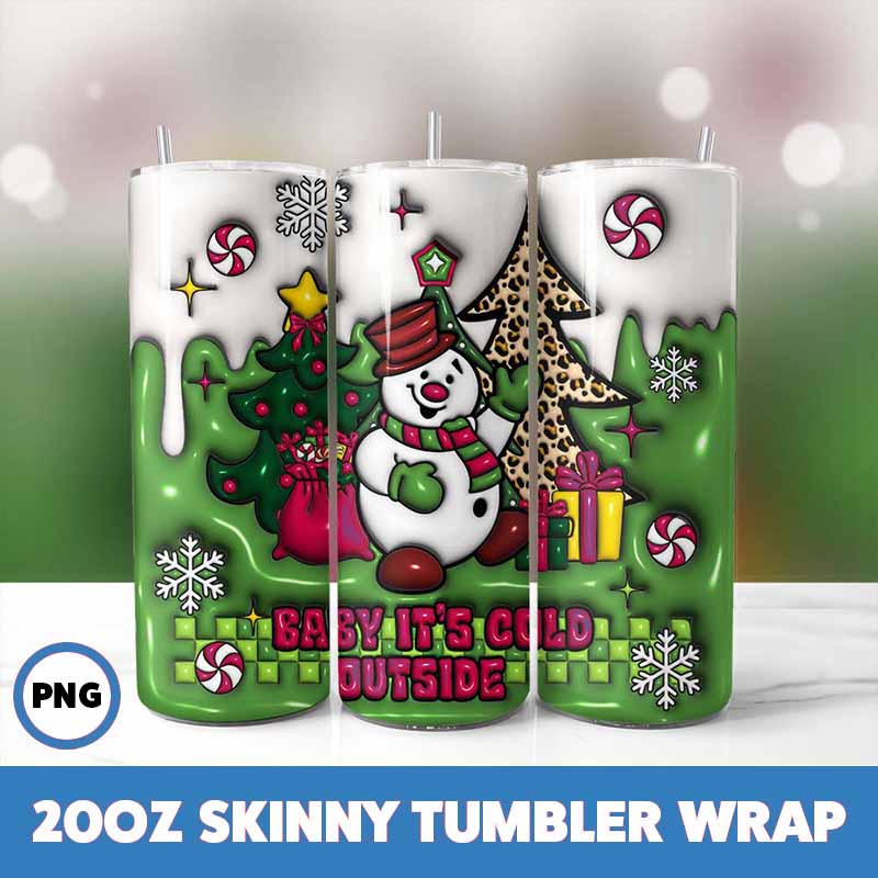 Christmas Tumbler Wrap