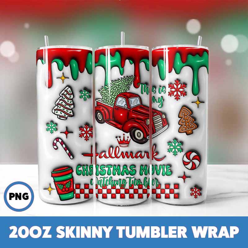 Christmas Tumbler Wrap