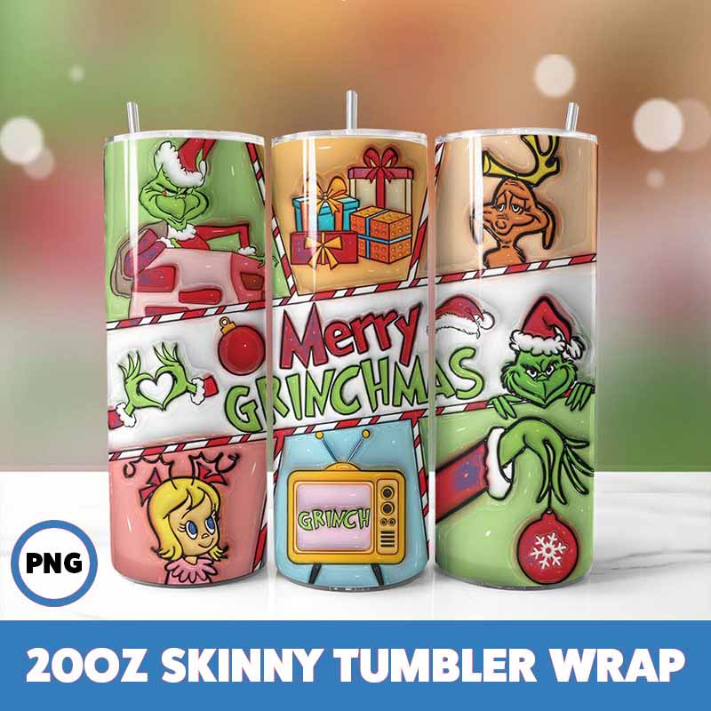 Christmas Tumbler Wrap