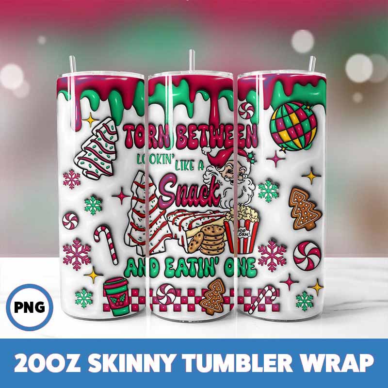 Christmas Tumbler Wrap