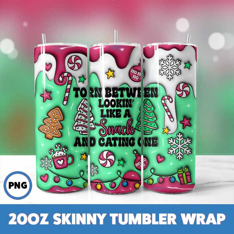 Christmas Tumbler Wrap