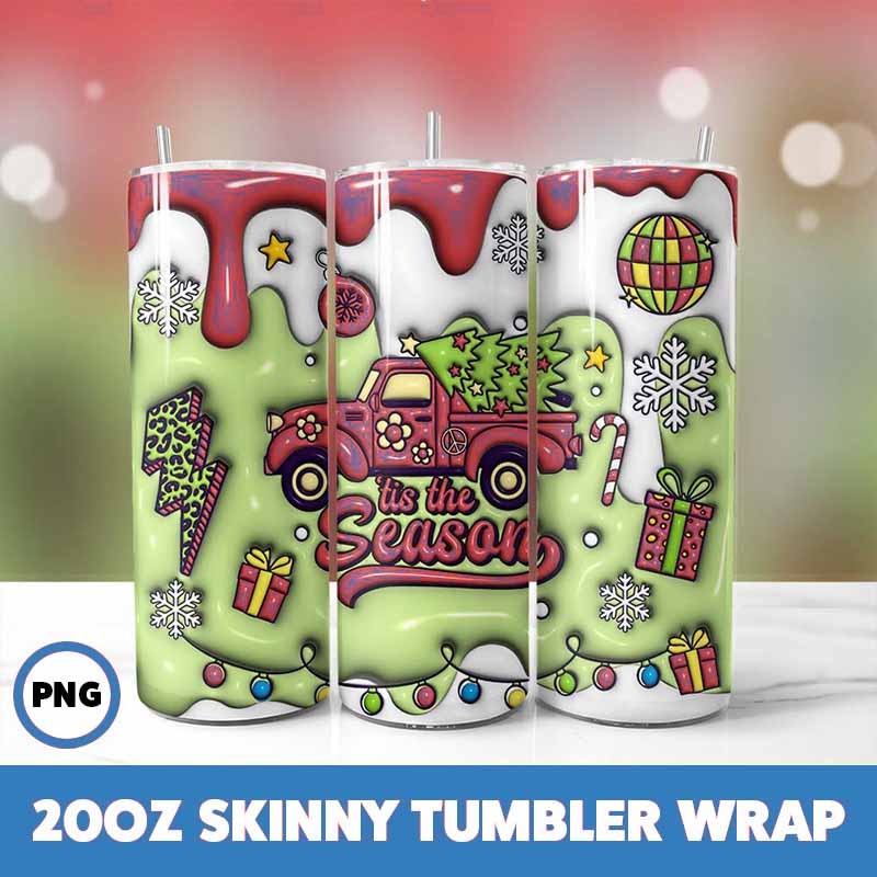 Christmas Tumbler Wrap