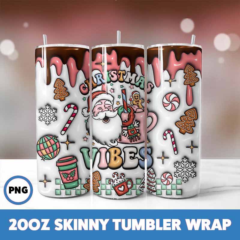 Christmas Tumbler Wrap