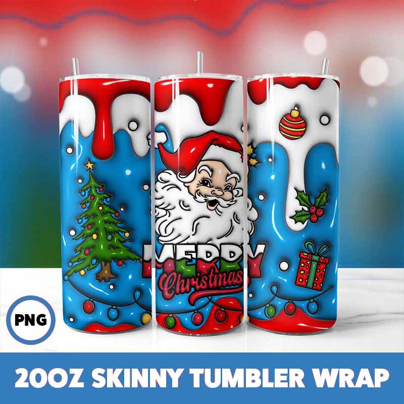 Christmas Tumbler Wrap