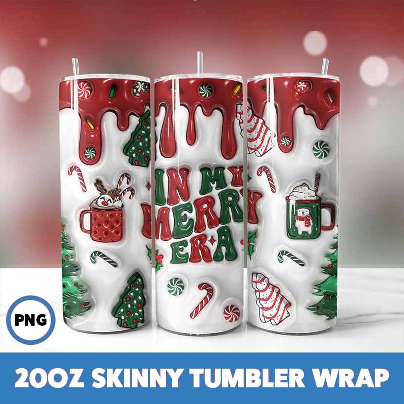 Christmas Tumbler Wrap