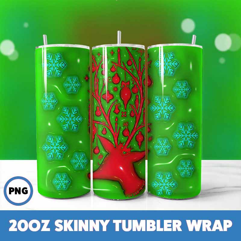 Christmas Tumbler Wrap