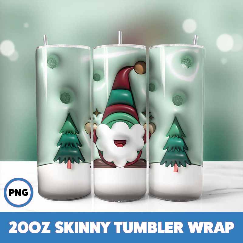 Christmas Tumbler Wrap