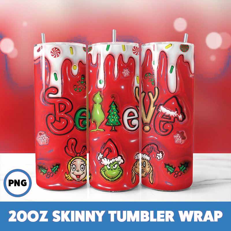 Christmas Tumbler Wrap