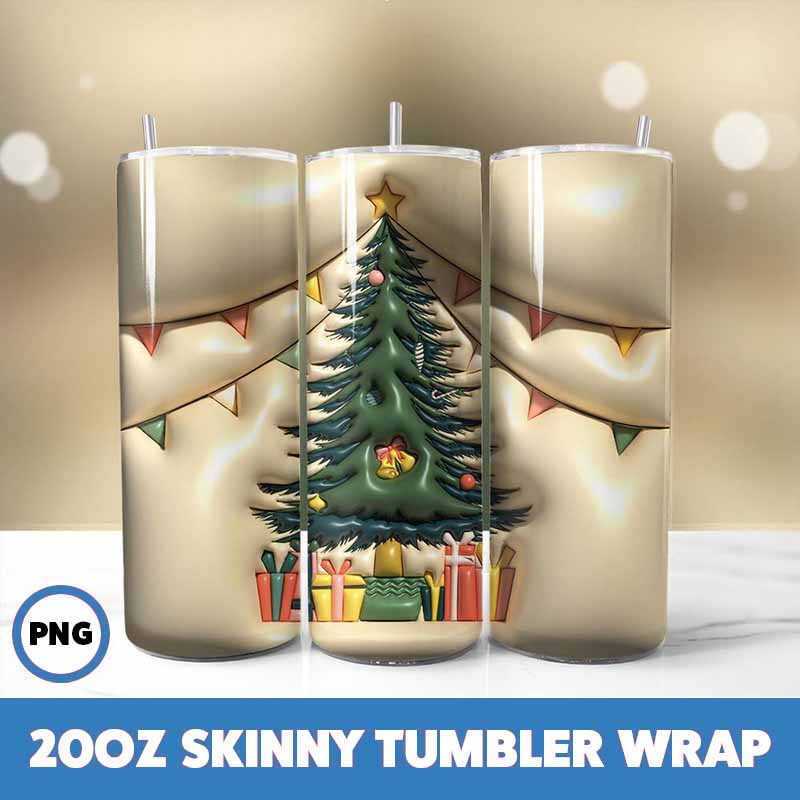 Christmas Tumbler Wrap