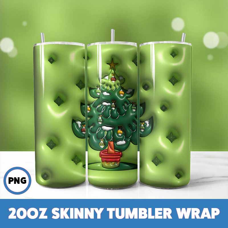 Christmas Tumbler Wrap