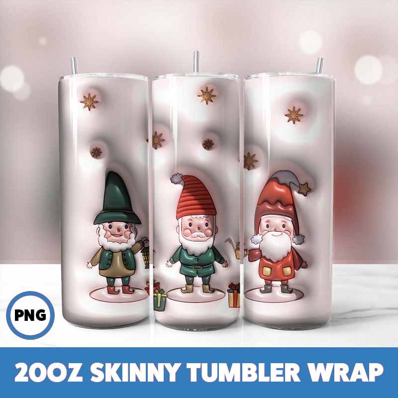 Christmas Tumbler Wrap