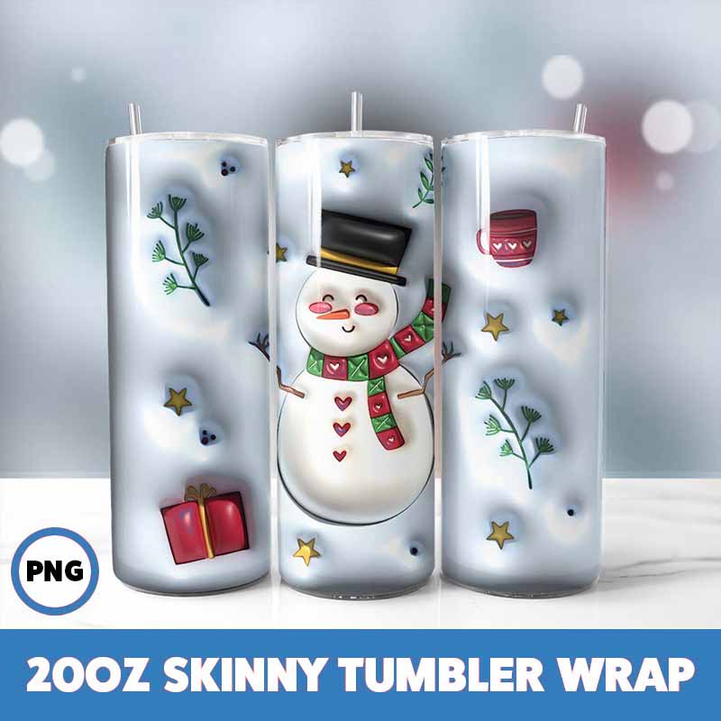 Christmas Tumbler Wrap