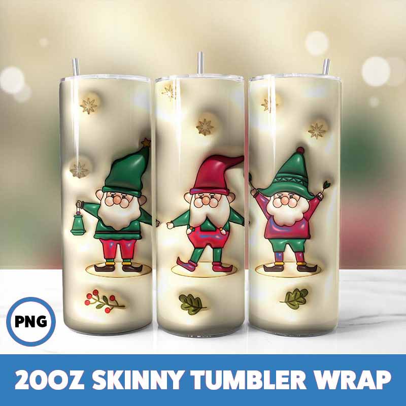 Christmas Tumbler Wrap