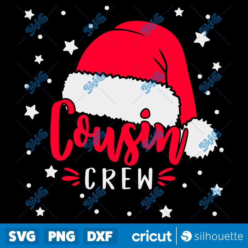 Christmas Cousin Crew SVG