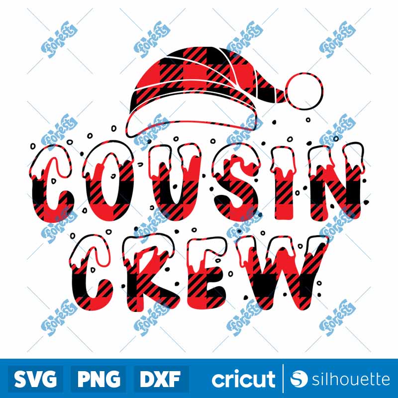 Christmas Cousin Crew SVG