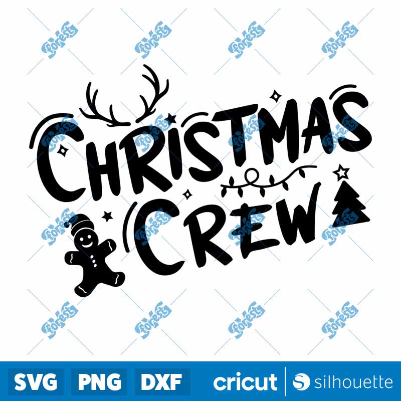 Christmas Crew SVG