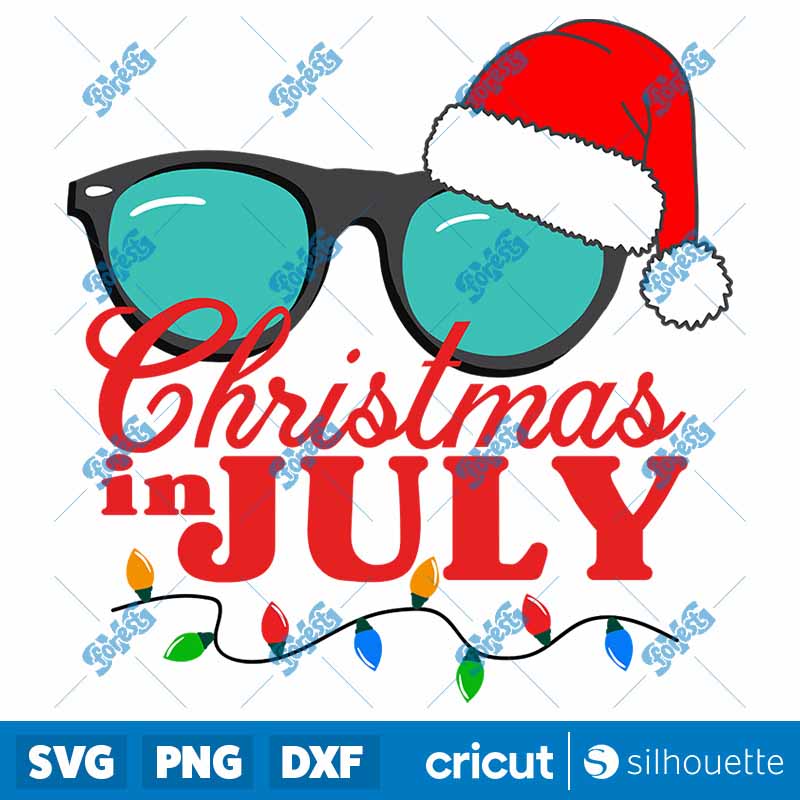 Christmas In July Summer Beach
SVG