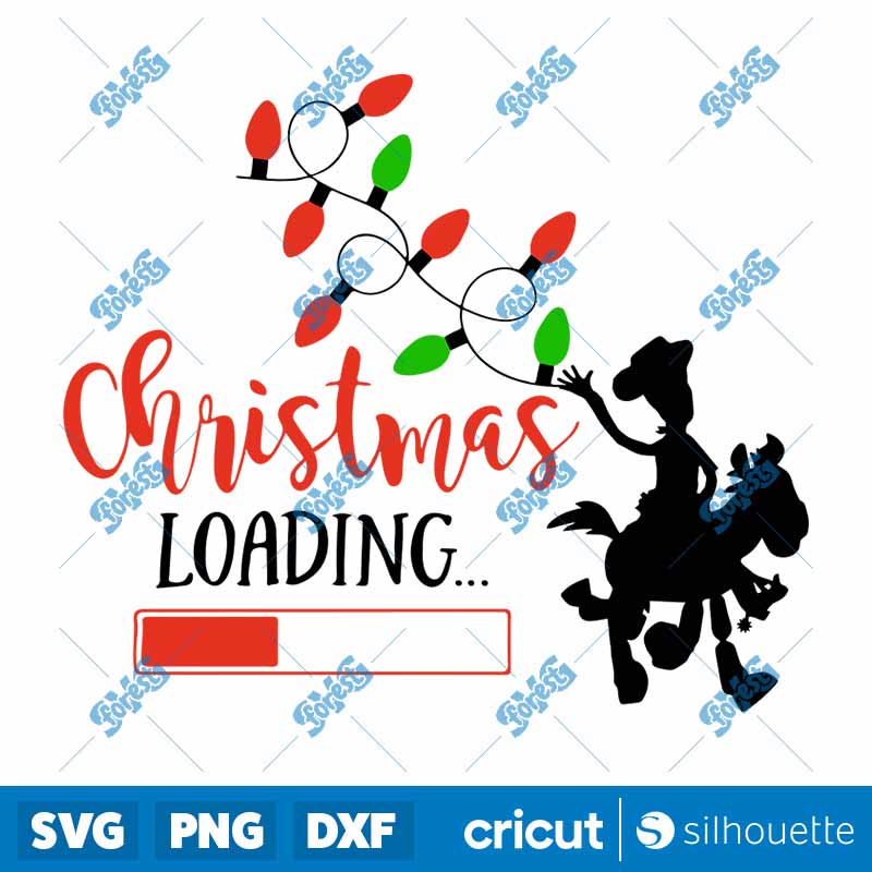 Christmas Loading SVG