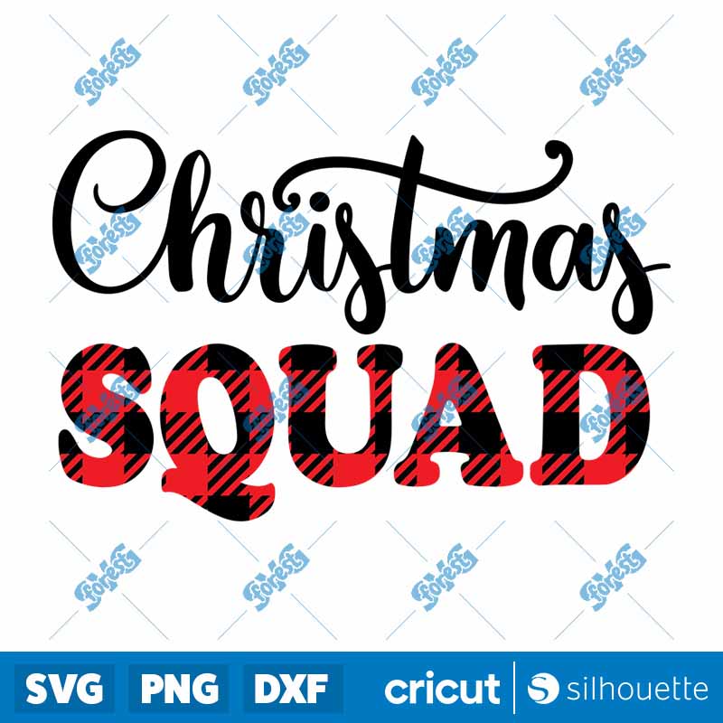 Christmas Squad SVG