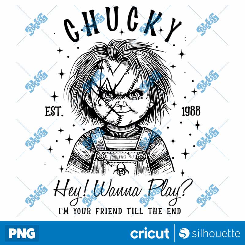 Chucky Killer Halloween PNG