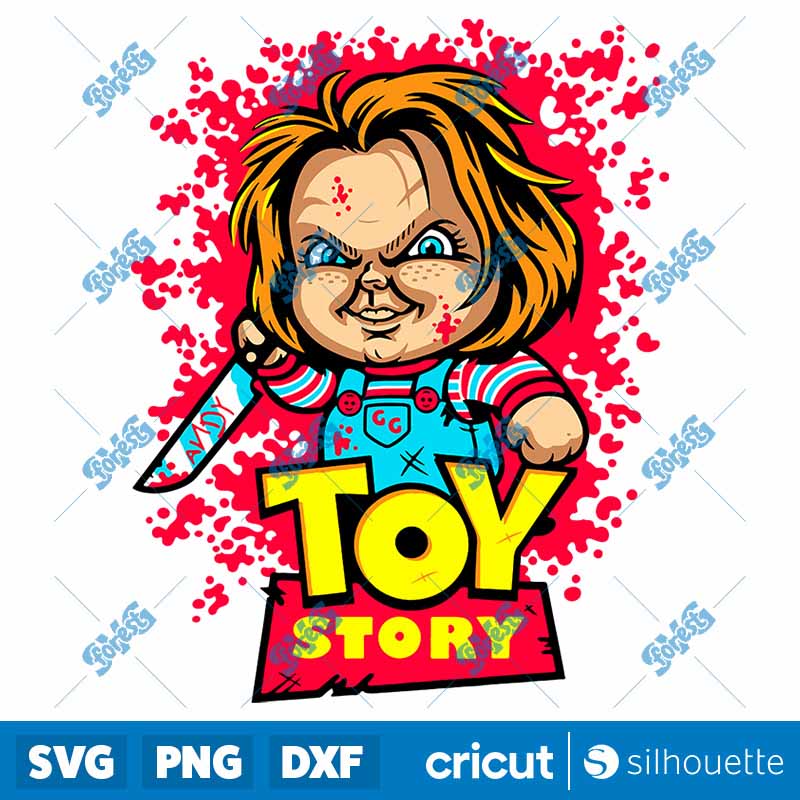 Chucky Toy Story SVG