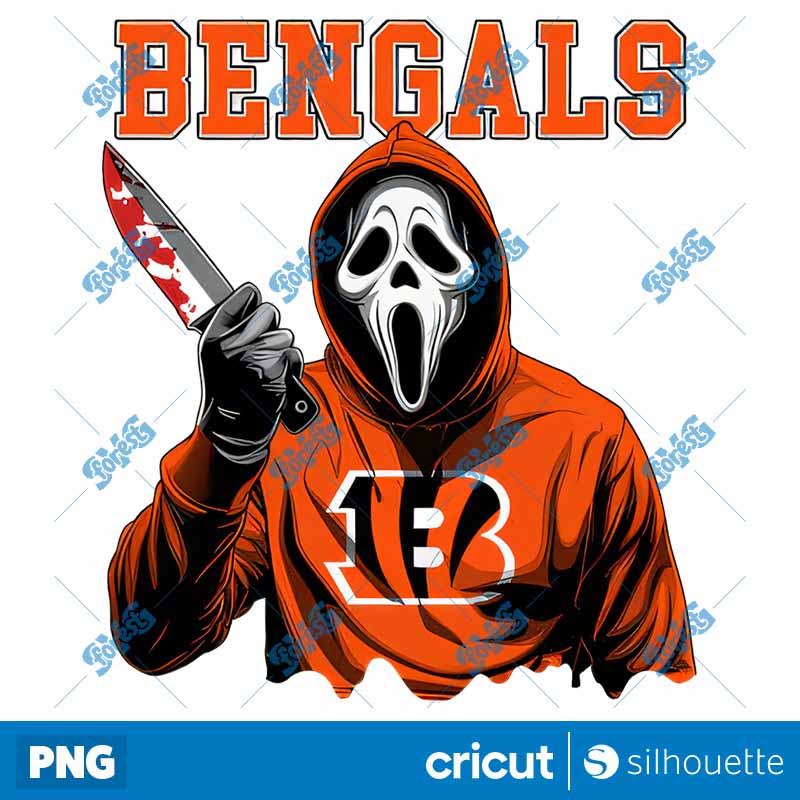 Cincinnati Bengals Movie
  Ghostface NFL PNG